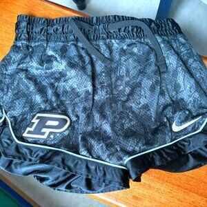 Womens Purdue athletic shorts, size M